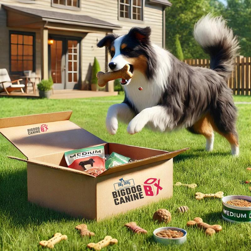 Big Dog Canine Box for Medium Dogs – New Surprise of Premium Treats & Toys Every Time You Order