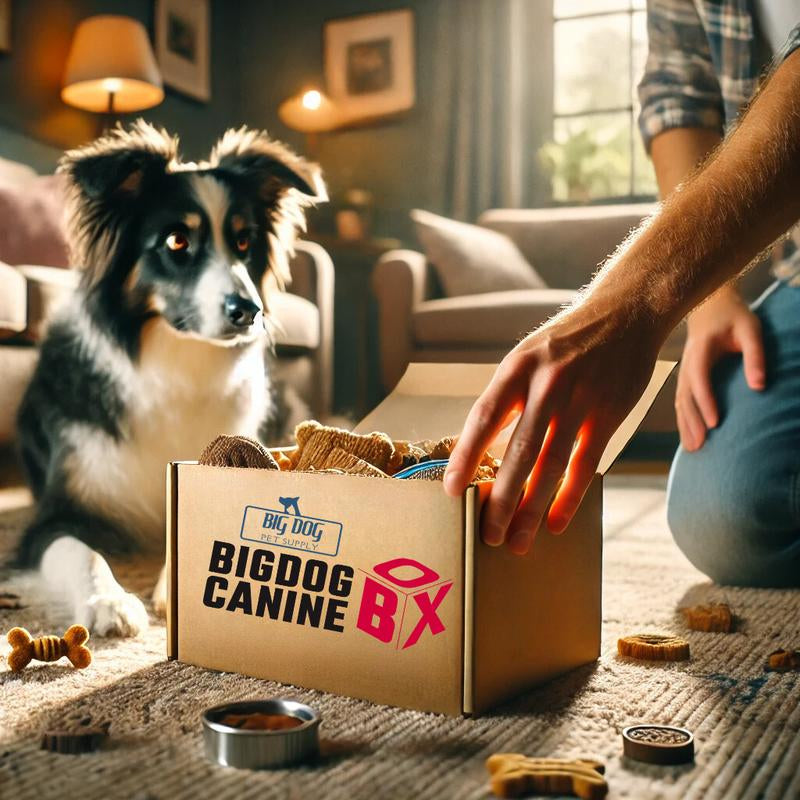 Big Dog Canine Box for Medium Dogs – New Surprise of Premium Treats & Toys Every Time You Order