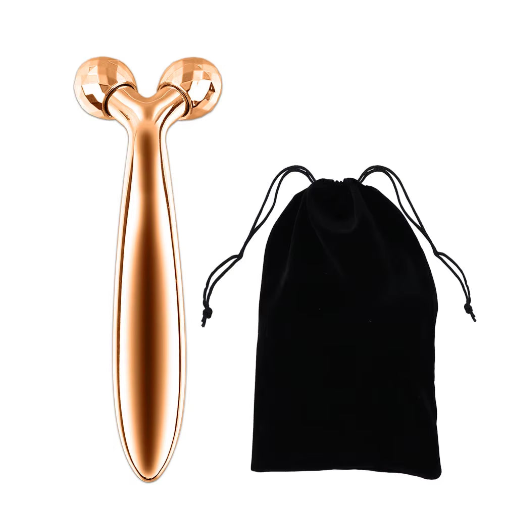 3D Roller Face-Lift Masajeador Multicolor Y Shape Facial Massage Roller ABS Full Body Massager Relaxation Tools Dropship