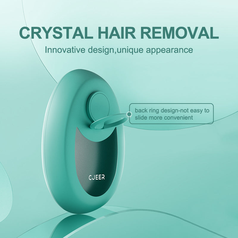 CJEER Upgraded Crystal Hair Removal Magic Crystal Hair Eraser for Women and Men Physical Exfoliating Tool Painless Hair Eraser Removal Tool for Legs Back Arms