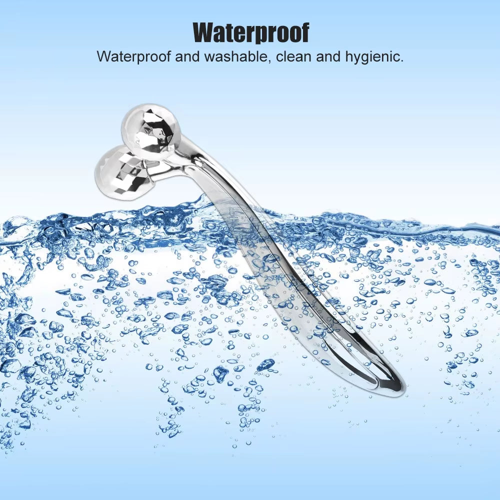 3D Roller Face-Lift Masajeador Multicolor Y Shape Facial Massage Roller ABS Full Body Massager Relaxation Tools Dropship