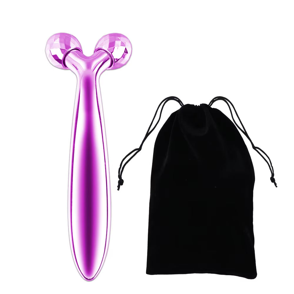 3D Roller Face-Lift Masajeador Multicolor Y Shape Facial Massage Roller ABS Full Body Massager Relaxation Tools Dropship