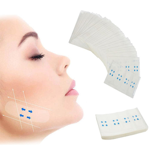 120Stück Face Lifting Tape,Facelifting Aufkleber Lifting Tapes Gesicht,Gesichtsaufkleber,Instant Invisible Face Lift Sticker, Eye Lift Tape Make-Up Gesicht Lift Werkzeuge