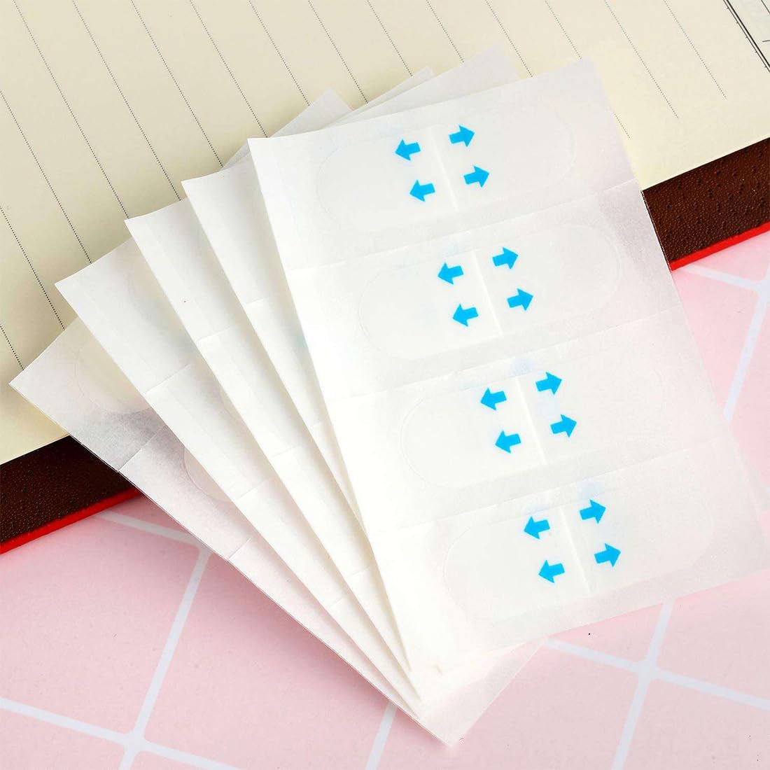 120Stück Face Lifting Tape,Facelifting Aufkleber Lifting Tapes Gesicht,Gesichtsaufkleber,Instant Invisible Face Lift Sticker, Eye Lift Tape Make-Up Gesicht Lift Werkzeuge