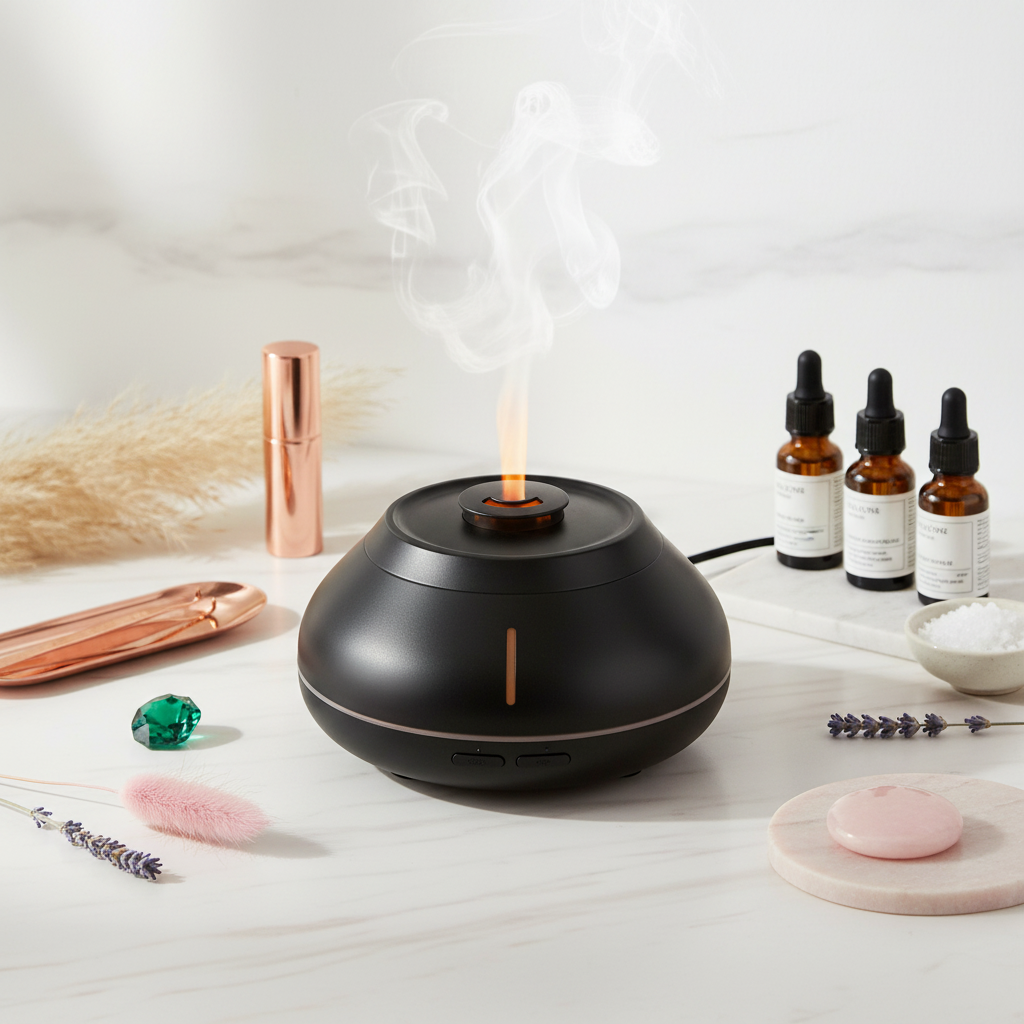 Simulation Flame Aroma Diffuser